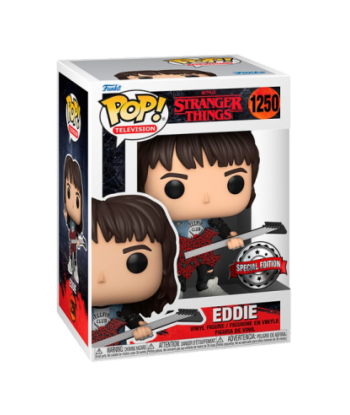 Funko POP! EDDIE (1250) - STRANGER THINGS