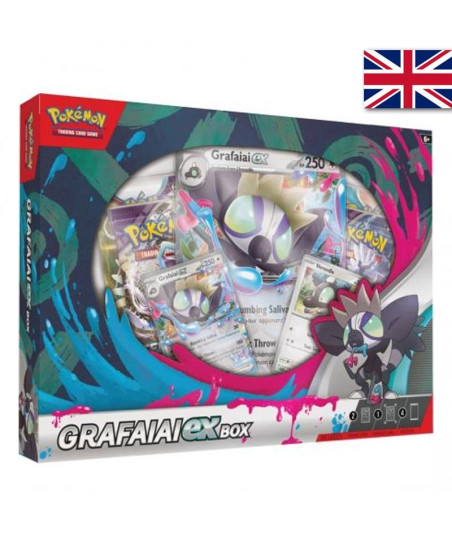 POKEMON TCG TEMPORAL FORCES GRAFAIAI EX BOX INGLÉS