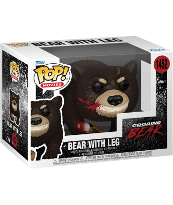 Funko POP! BEAR WITH LEG (1452) - COCAINE BEAR