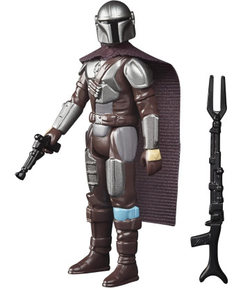 FIGURA THE MANDALORIAN ARMADURA BESKAR 9,5 CM STAR WARS THE MANDALORIAN RETRO COLLECTION