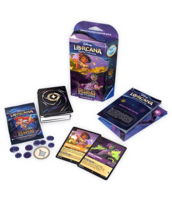 STARTER DECK LORCANA Ursula's Return: Mirabel / Bruno - Amber / Amethyst