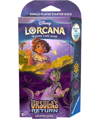 STARTER DECK LORCANA Ursula's Return: Mirabel / Bruno - Amber / Amethyst