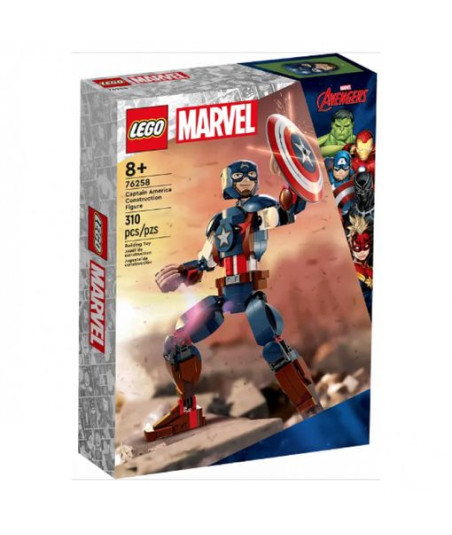 LEGO FIGURA PARA CONSTRUIR: CAPITAN AMERICA