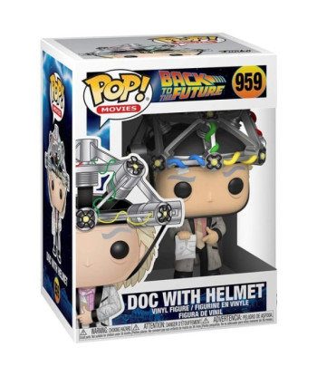 Funko POP! DOC WITH HELMET (959) - REGRESO AL FUTURO