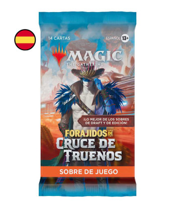 Forajidos de Cruce de Truenos: Caja de Sobres de Juegos (36) Español