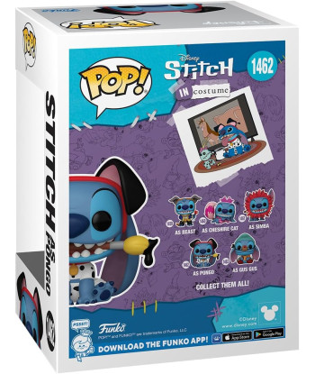 FUNKO POP! STITCH AS PONGO (1462) - STITCH