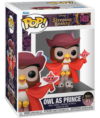 Figura Funko Pop Owl as Prince 1458 - Disney La Bella Durmiente - El Disfraz más Encantador del Bosque