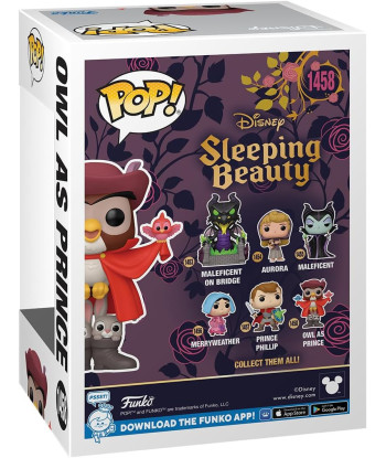Figura Funko Pop Owl as Prince 1458 - Disney La Bella Durmiente - El Disfraz más Encantador del Bosque