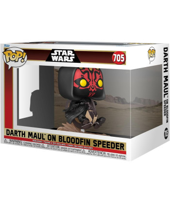 FUNKO POP! DARTH MAUL ON BLOODFIN SPEEDER (705) - STAR WARS