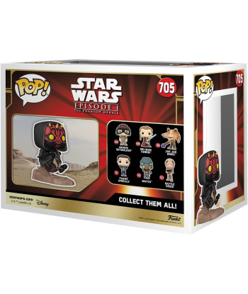 FUNKO POP! DARTH MAUL ON BLOODFIN SPEEDER (705) - STAR WARS