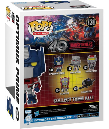 Funko POP! OPTIMUS PRIME (131) - TRANSFORMERS