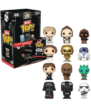 FUNKO BITTY POP STAR WARS SOBRE CON 1 FIGURA