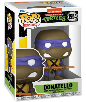 Figura Funko Pop Donatello 1554 - Nickelodeon Teenage Mutant Ninja Turtles - El Guerrero del Bastón Bo