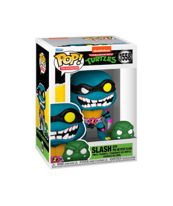 FUNKO POP! SLASH WITH PRE-MUTATED SLASH (1558) - NICKELODEON