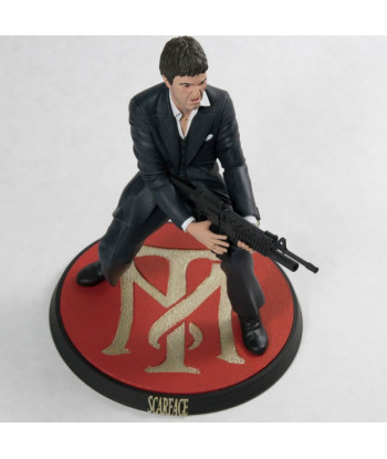 TONY MONTANA DISPARANDO FIGURA 18 CM SCARFACE