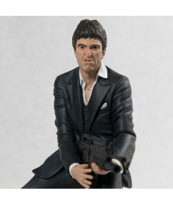 TONY MONTANA DISPARANDO FIGURA 18 CM SCARFACE