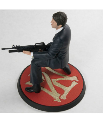 TONY MONTANA DISPARANDO FIGURA 18 CM SCARFACE