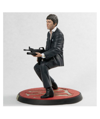 TONY MONTANA DISPARANDO FIGURA 18 CM SCARFACE