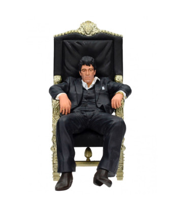 FIGURA TONY MONTANA SENTADO FIGURA 18 CM SCARFACE