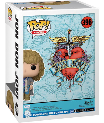 Funko POP! JOHN BON JOVI (396) - BON JOVI