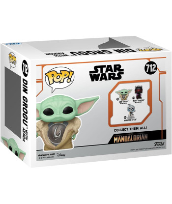 Funko POP! DIN GROGU WITH ARMOR (712) - STAR WARS