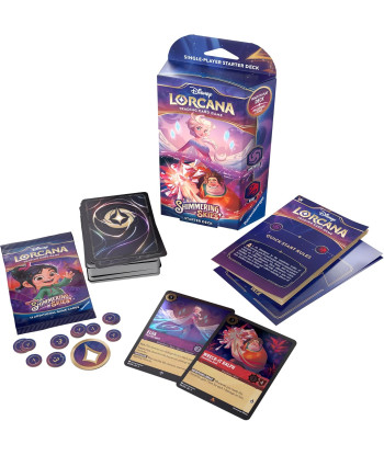 Disney Lorcana: Shimmering Skies - Starter Deck / Amethyst & Ruby