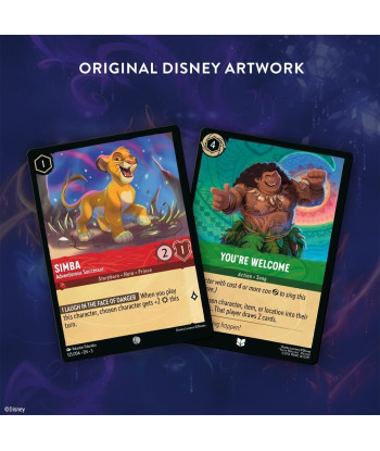 Disney Lorcana: Shimmering Skies - Starter Deck / Amethyst & Ruby