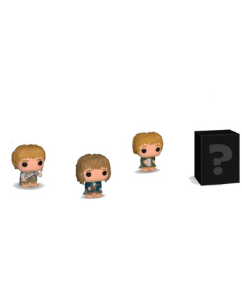 BITTY POP! SAMWISE GAMGEE, PIPPIN TOOK, MERRY BRANDYBUCK & MISTERY - EL SEÑOR DE LOS ANILLOS