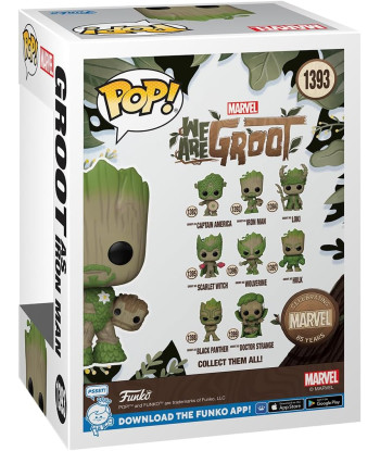 Funko POP! GROOT AS IRON MAN  (1393) - MARVEL