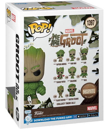 Funko POP! GROOT AS HULK (1397) - MARVEL