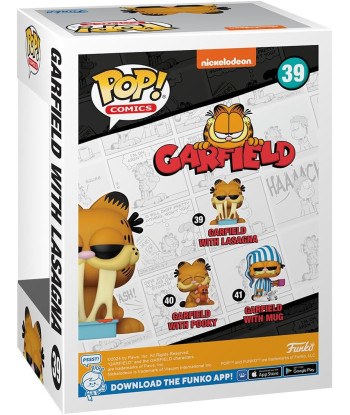 Funko POP! GARFIELD WITH LASAGNA (39) - NICKELODEON