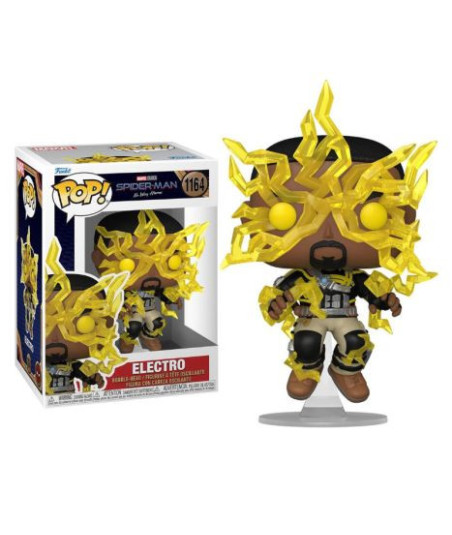 Figura Funko Pop Electro 1164 - Marvel Spider-Man: No Way Home - El Rayo de Energía Pura