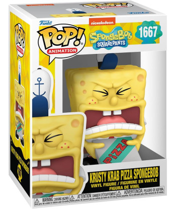 Funko POP! KRUSTY KRAB PIZZA SPONGEBOB (1667) - NICKOLODEON