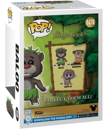 Funko POP! BALOO (1474) - DISNEY THE JUNGLE BOOK