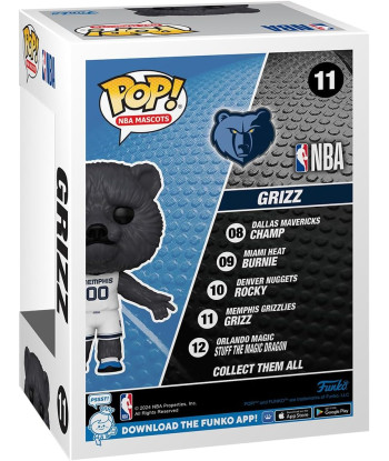 FUNKO POP! GRIZZ (11) - NBA MEMPHIS