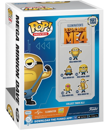 Funko POP! MEGA MINION DAVE (1553) - MINIONS