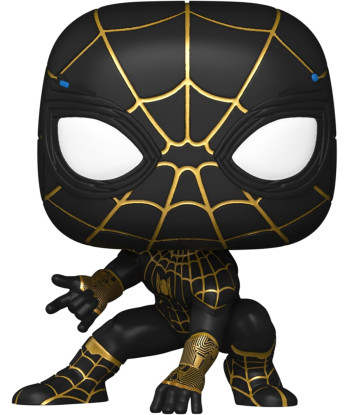 FUNKO POP! SPIDER-MAN BLACK & GOLD SUIT (911) - SPIDER-MAN NO WAY HOME