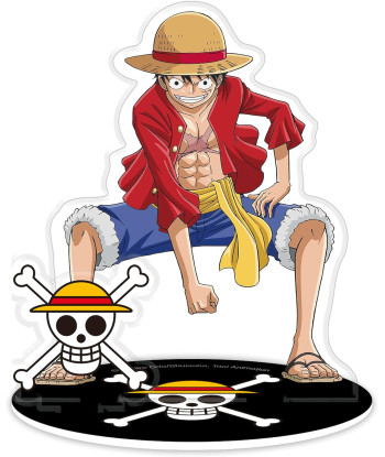 PACK TAZA, FIGURA ACRICLICA Y POSTAL ONE PIECE