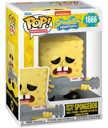 Funko POP! RIPPED PANTS SPONGEBOB (1666) - BOB ESPONJA