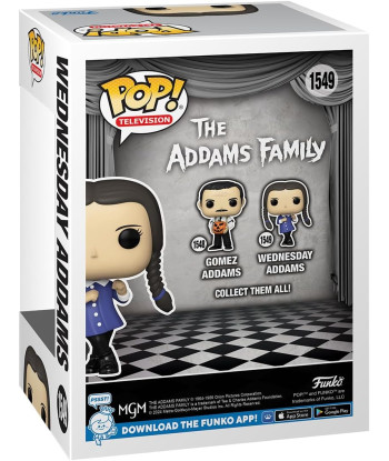 Funko POP! WEDNESDAY ADDAMS (1549) - FAMILIA ADDAMS