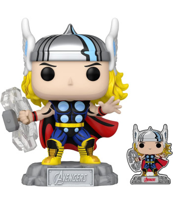 Funko POP! THOR WITH PIN (1190) - MARVEL AVENGERS