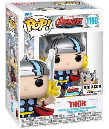 Funko POP! THOR WITH PIN (1190) - MARVEL AVENGERS