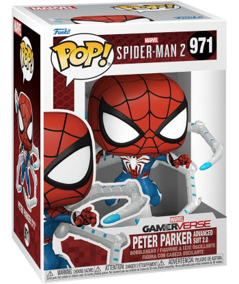 Funko POP! PETER PARKER AVANCED SUIT 2.0 (971) - SPIDER-MAN 2