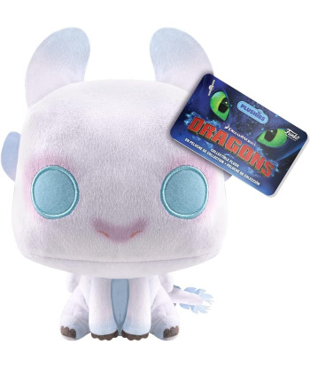 LIGHT FURY - Funko Plush 18cm - Como entrenar a tu dragon