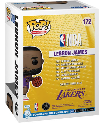 Funko POP! LEBRON JAMES (172) - NBA LAKERS