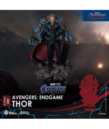 Figura Thor Vengadores Endgame Marvel Diorama 16 cms