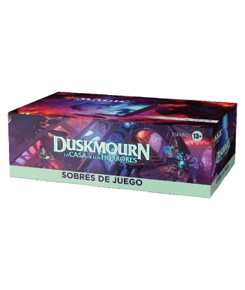 CAJA MAGIC DUSKMOURN: LA CASA DE LOS HORRORES ESPAÑOL (36 Sobres)