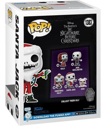 Funko POP! SANTA JACK (1383) - DISNEY