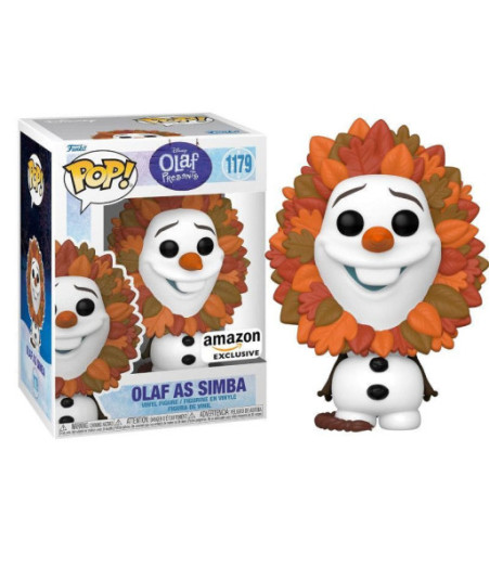 FUNKO POP! OLAF AS SIMBA (1179) – DISNEY