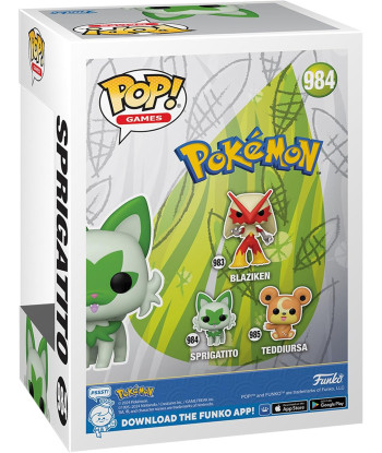 Funko POP! SPRIGATITO (984) - POKEMON